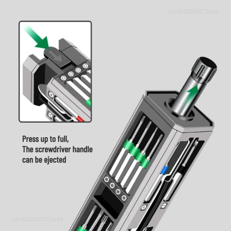  Screwdriver Kit 30 40 44 Precision Magnetic Bits Dismountable Screw Driver Set Mini Tool Case for Smart PC Phone Repair