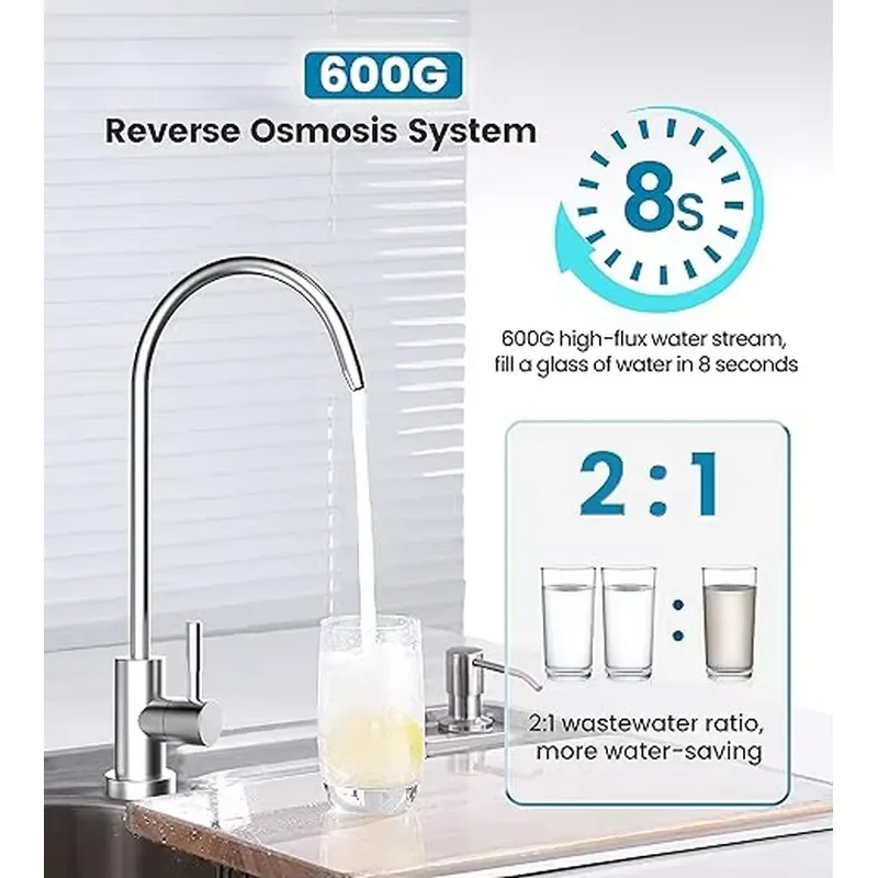 for Kent Electric RO Water Purifier Tap Filter Machine Cabinet Reverse Osmosis System Outdoor Home Kitchen Drinking Clean