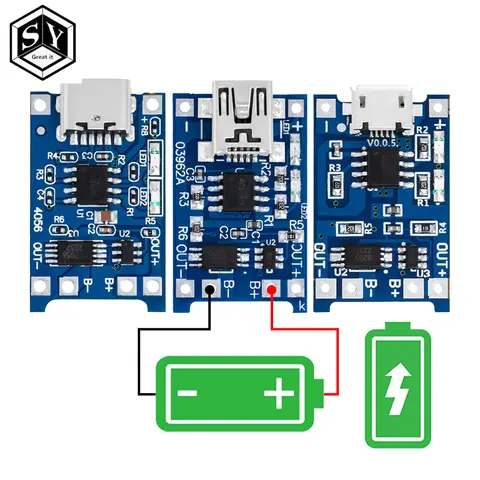 5pcs 5V 1A Battery Charger Module TZT