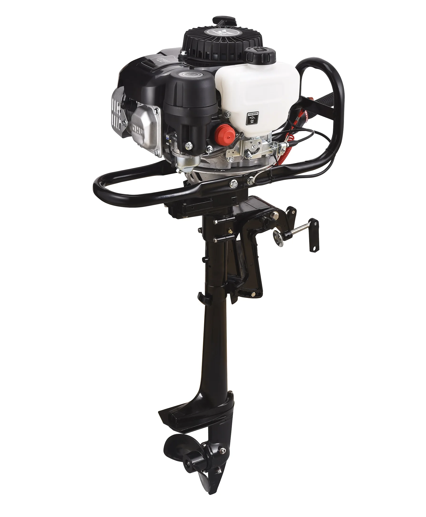 Air-cooled 4-stroke 1 Cylinder Gasoline Engine Outboard Motor 79cc 1.5kW