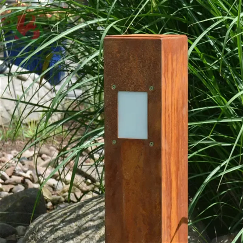 Low Cost Customized Light Box Outdoor Pedestal Bollard Lights Bollard Light Rgb