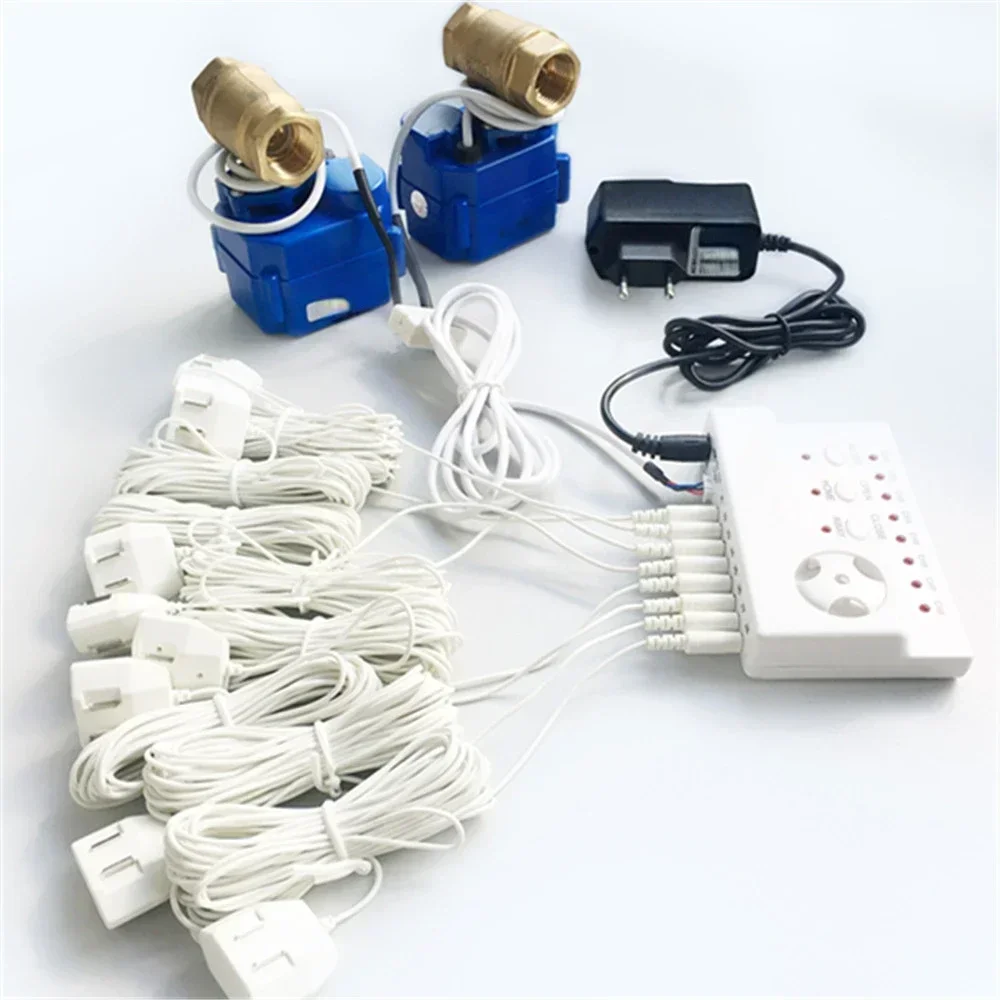 Home Alarm System Of Protection From Water Leak Detector With Probe