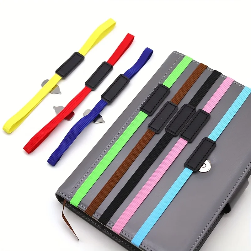 Elastic Reading Bookmark with Compass, Retractable Design for Books, Students, Book Lovers and Gift Giving