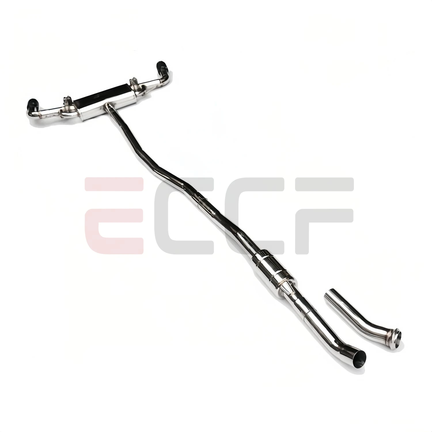 ECCF FOR BMW X1 F48 B48 T304 Stainless Steel Catback Exhaust Aggressive Sound Plug and Play Performance Upgrade