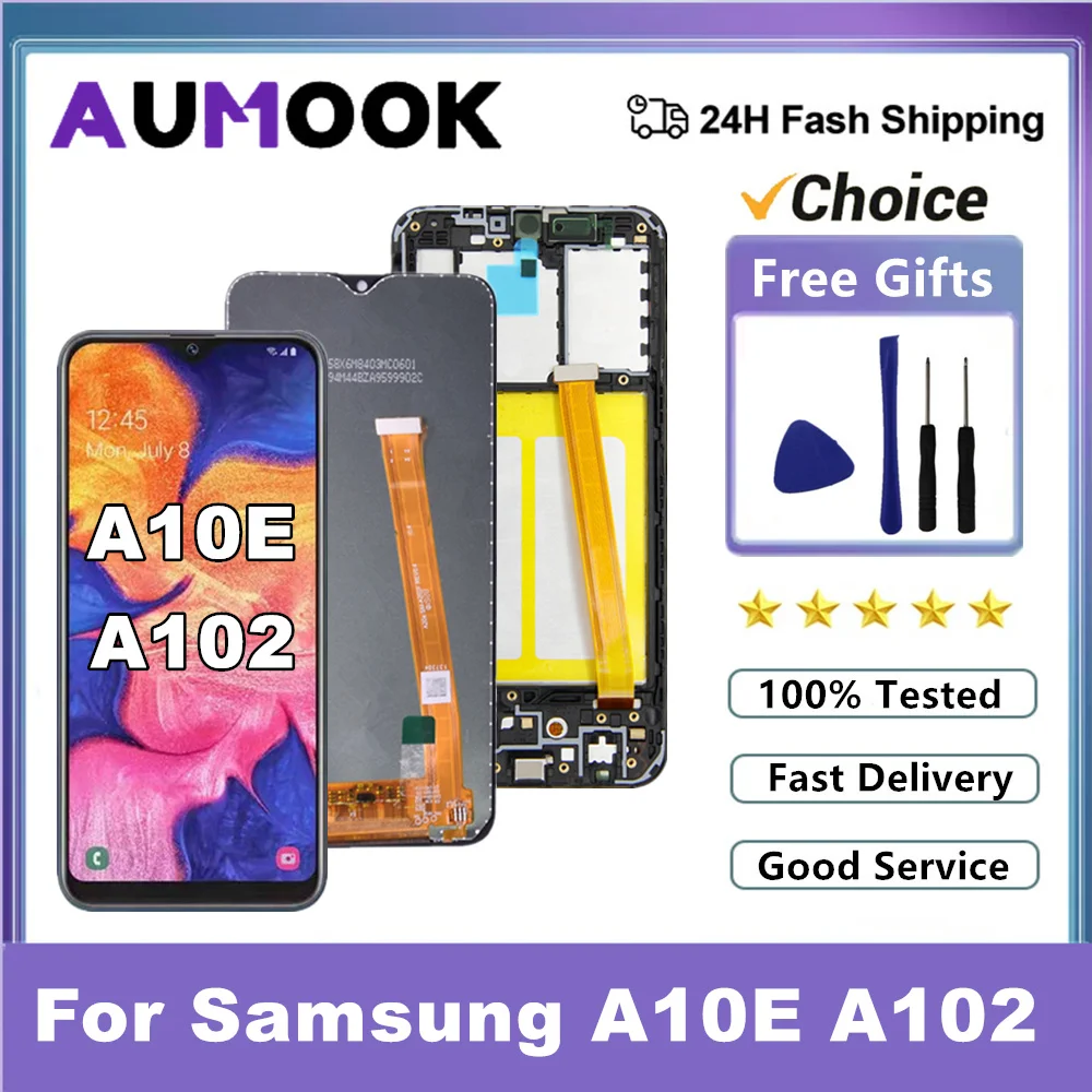 A10E LCD Screen For Samsung Galaxy A10E A102 LCD Display Touch Screen Digitizer Assembly For Samsung A10E A102U A102W A102N