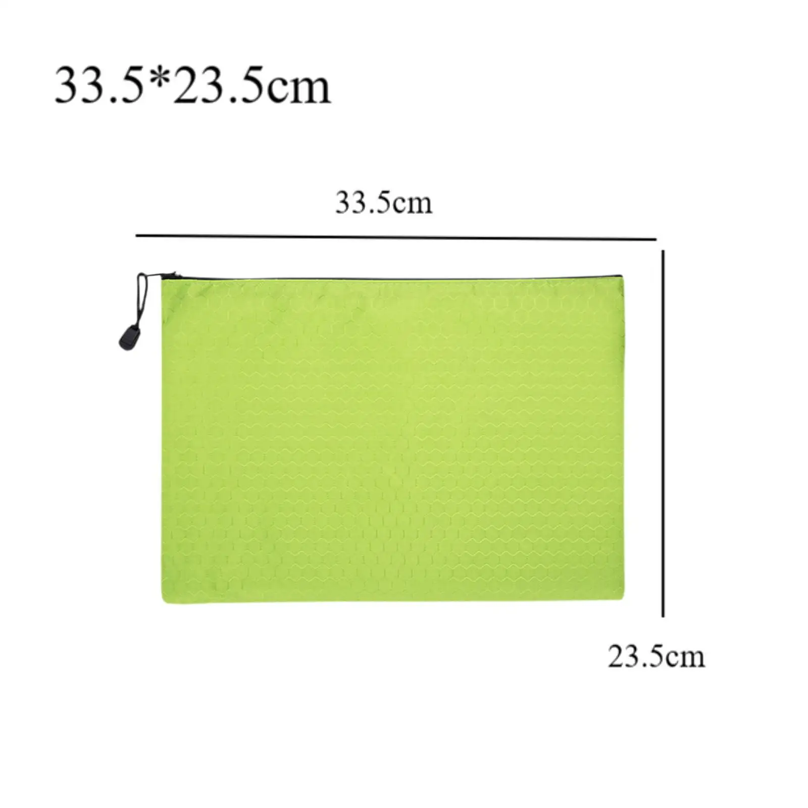 Folder Organizer Pouch A4 Zipper File Bag for Travel Organizing Storage