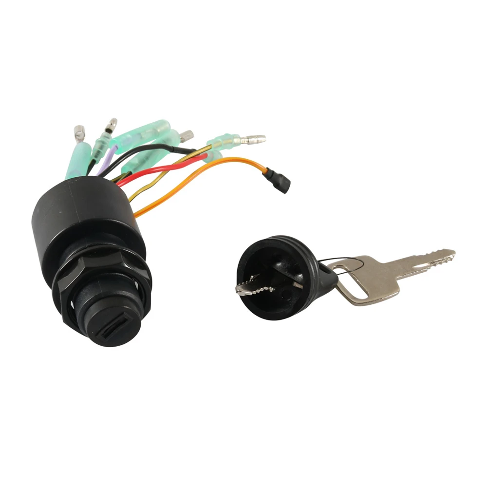 87-17009A5 Boat Motor Ignition Key Switch for Mercury Marine Mercruiser Quicksilver Outboard Off-Run-Start Ignition Starter