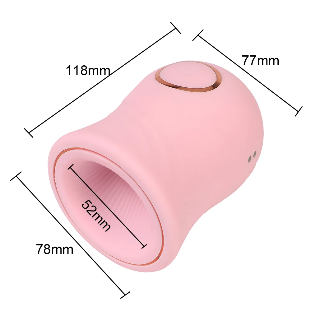 Vibromasseur Oral Fellation pour Homme, Ohio eur Magique 7.0, Tasse de Masturbation Masculine, Éjaculation Retardée, Pénis, Jouets Sexuels Tranier, 12 Modes