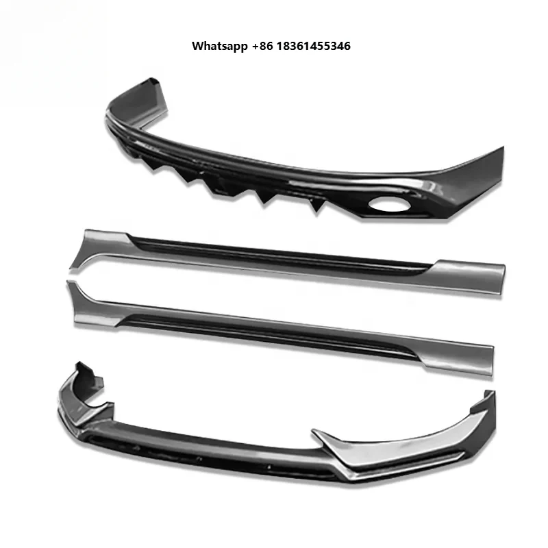 

Front Lip Rear Lip Side Skirts Diffuser With Brake Light Body Kit JAC Jiayue A5 2019-2023 ABS Parts