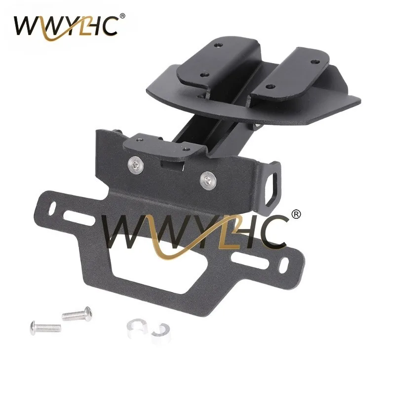Motorcycle License Plate Holder Mudguard Bracket Fit for 800Rally Plate Mount Replacement Accessory