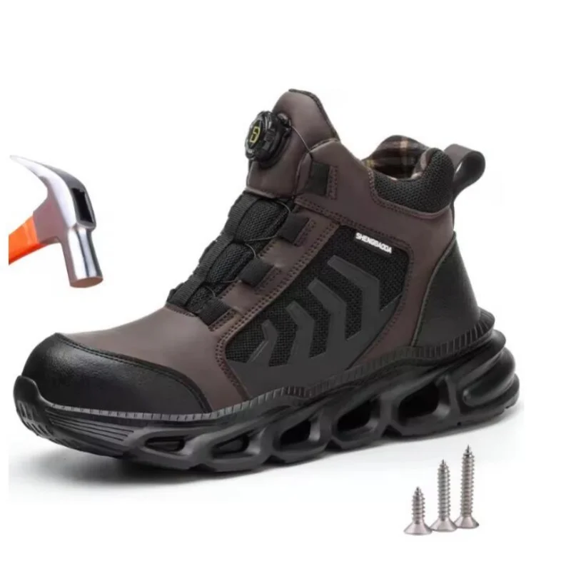 

Изоляционные рабочие защитные ботинки 6 кВ для мужчин и женщин, противопрокольная рабочая обувь, защитная мужская защитная обувь, большие размеры 47 48