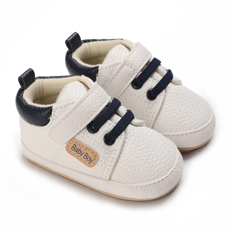 Sneakers For Baby  Boy Girl Newborn Baptismal 0-1Years Old Infant Toddler Anti-slip Binyag Baby Shoes