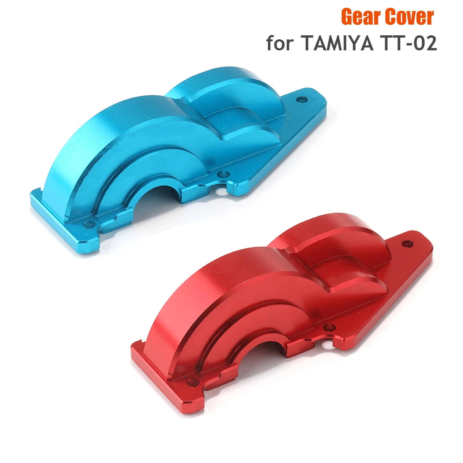 Tamiya TT02 Gear Cover Aluminum Metal For 1/10 RC toysCar tamiya tt02 Upgrade Parts