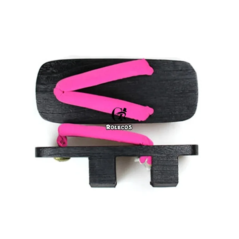 2025 yiyi ROLECOS スピリットブロッサムゲーム LOL コスプレ ハイヒールシューズ 女性用 木製下駄 ゲタ アーリ