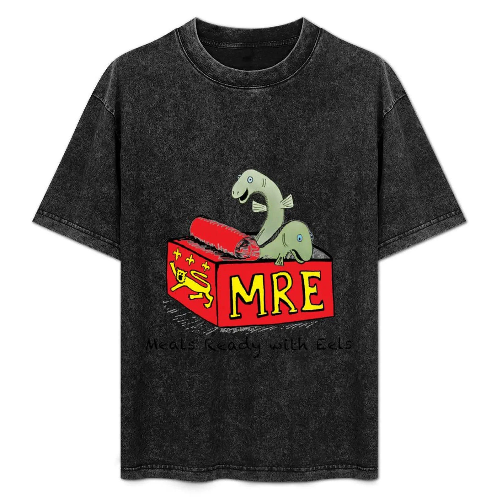 

Medieval MRE: Meal Ready with Eels T-Shirt Simple Casual Short Sleeve Cotton T-Shirt