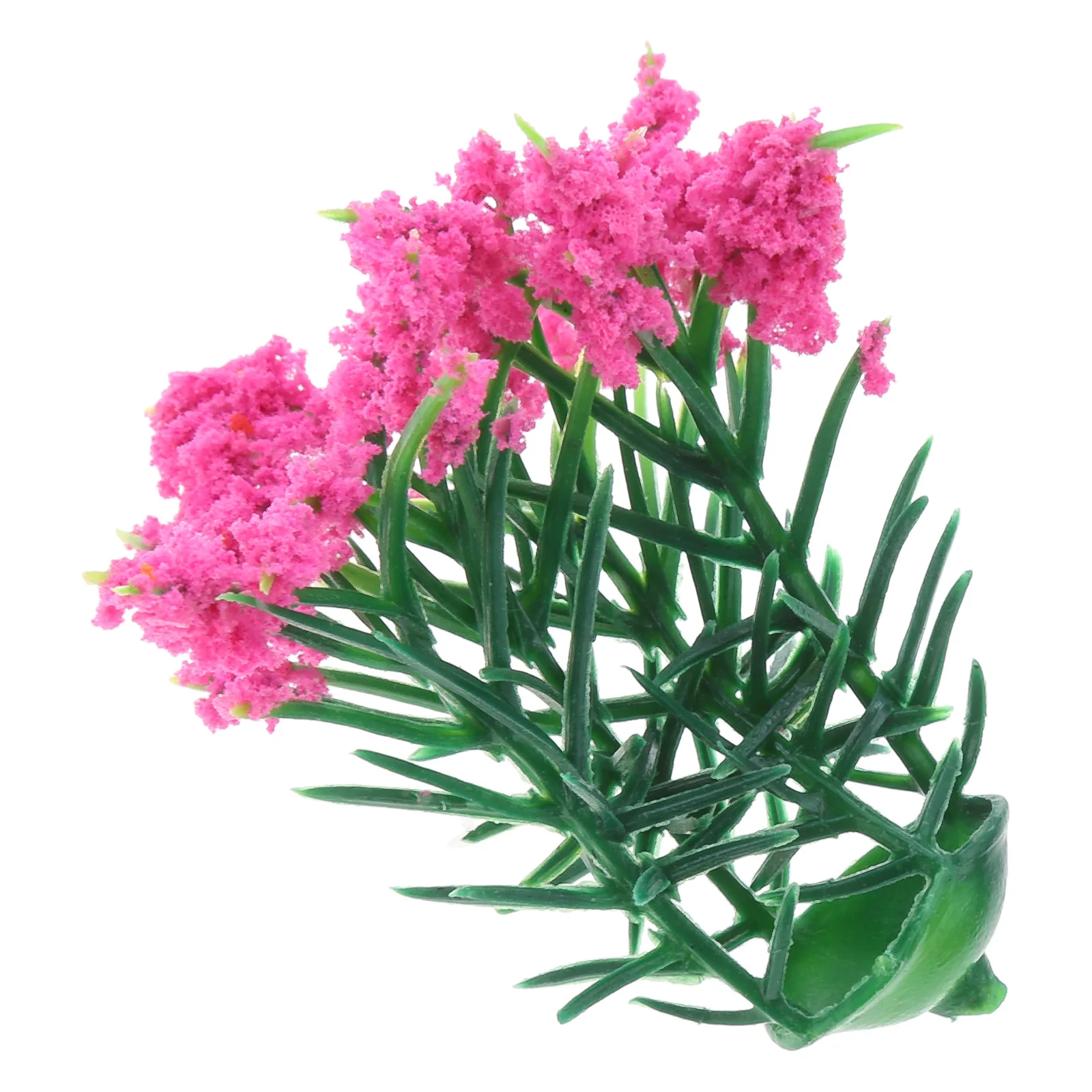50 Pcs Mixed Model Flower Miniature Flower Cluster 3cm/5cm Plastic Train Railway Model Architectural Model Landscape Decoration