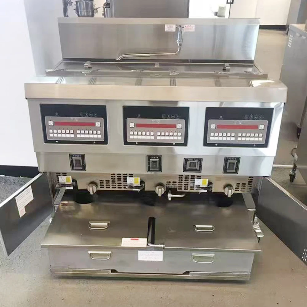 

High Quality CE Certificated Restaurant Commercial Single Tank 24L Industrial Electric Deep Fryer