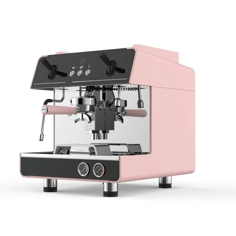 China Factory Commercial Espresso Machine Professionnel Single Group with Flow Control Stainless Steel Housing for Business Use