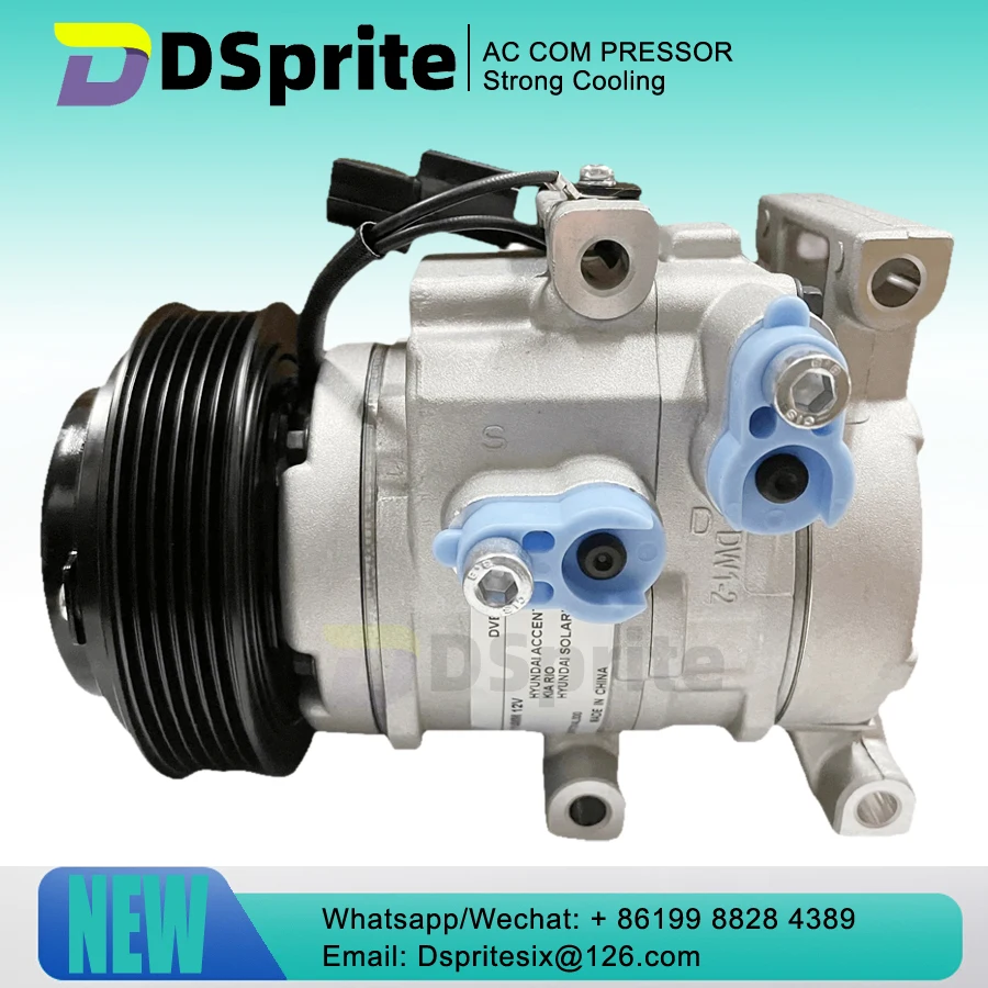 For HYUNDAI ACCENT HB20 VERNA Solaris / KIA RIO AC Compressor 971611JAA0 972801R000 972451R020 977011S200 31420 4L000 977014L000