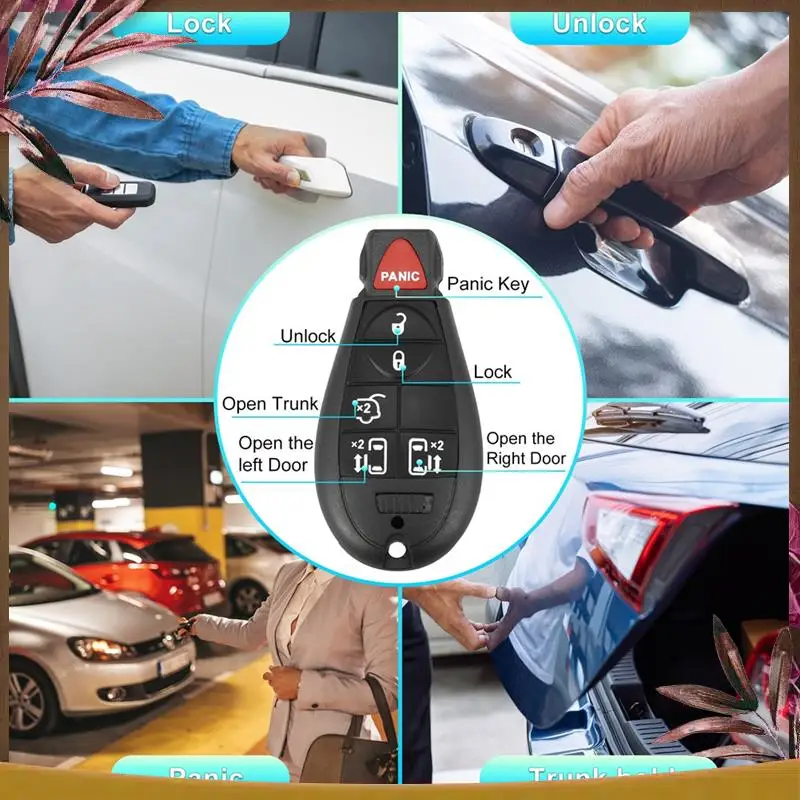 

AB59-Бесключевой доступ, дистанционный автомобильный брелок M3N5WY783X для Dodge Grand Caravan для Chrysler Town и Country