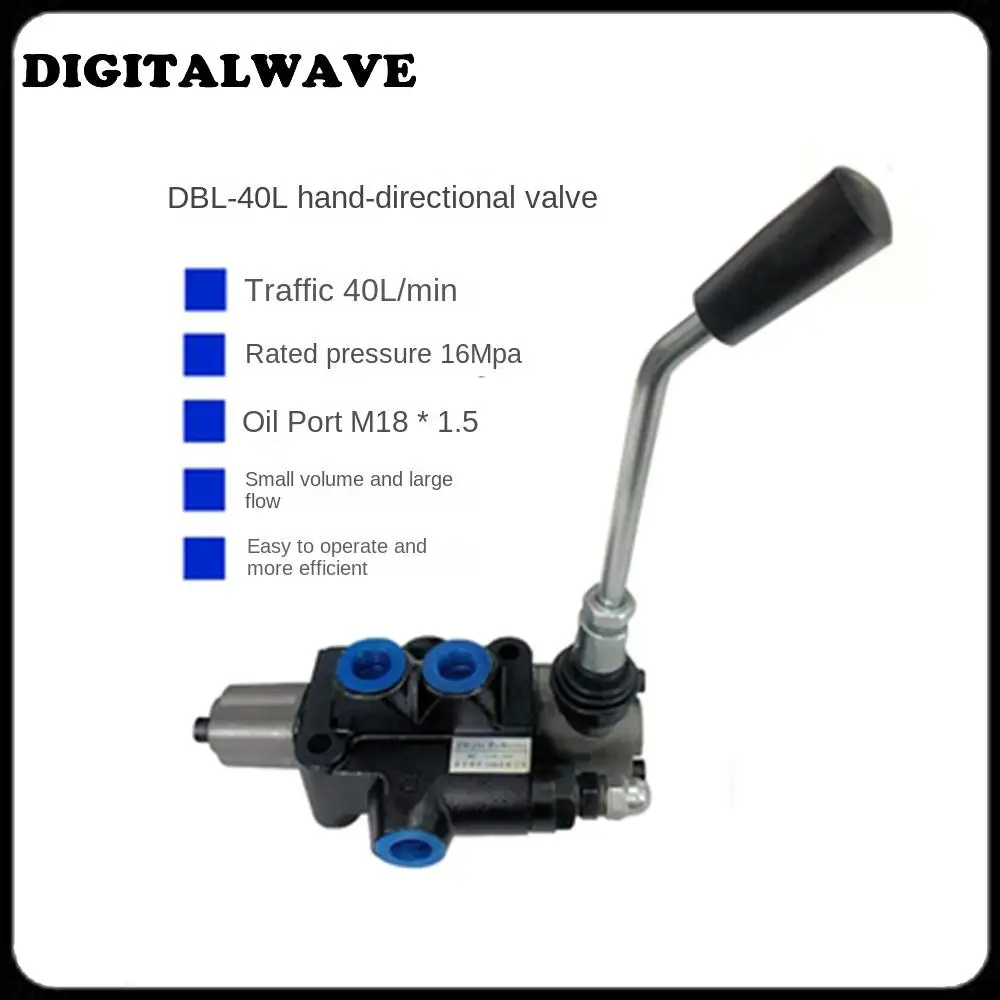 DBL-40L Hydraulic Multi-way Valve Hydraulic Manual Directional Valves Splitter Oil Cylinder Manual Single Direction Valve