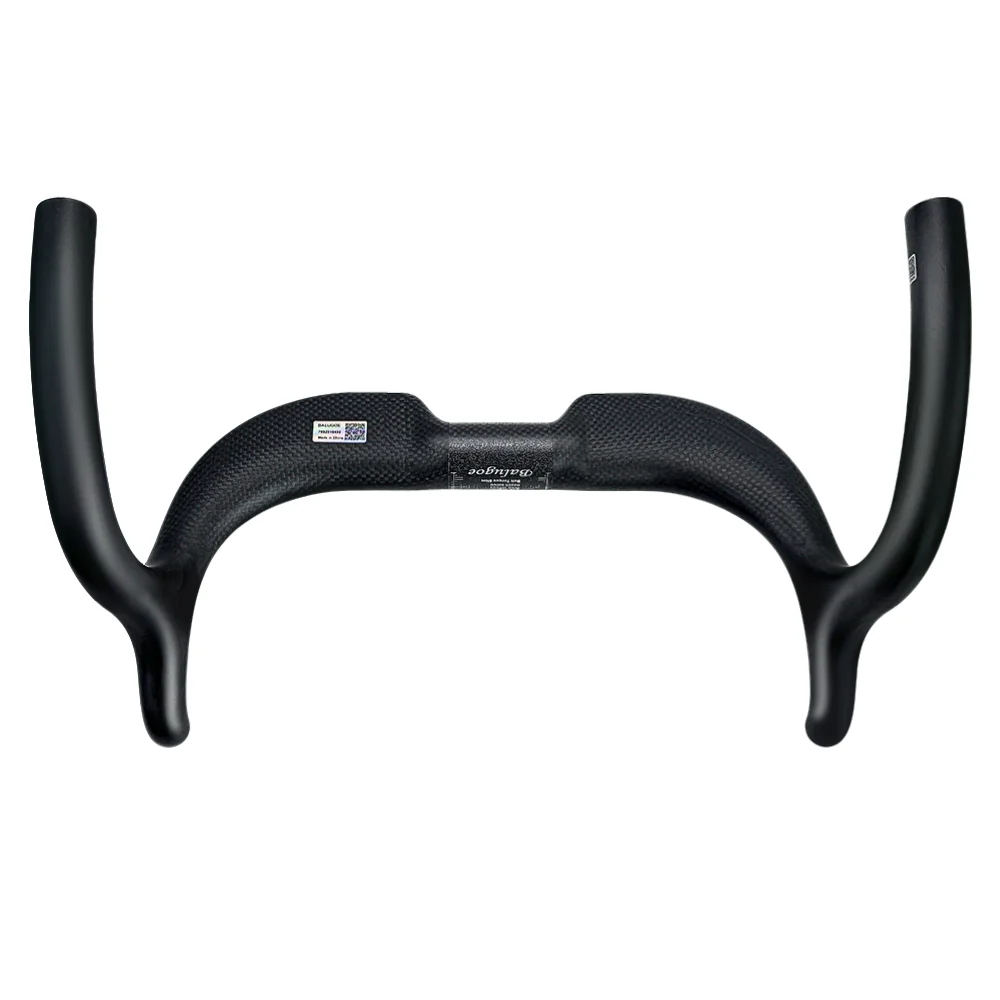 2024 BALUGOE Carbonfaser-Rennradlenker, Straßenfahrradlenker, TT-Fixie-Fahrradlenker, UD Matt, 31,8 mm, Sport, UCI – Detail 19