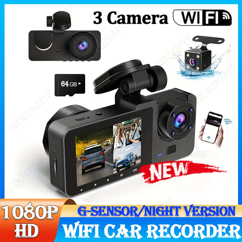 Car Dvr 2/3 Channel…