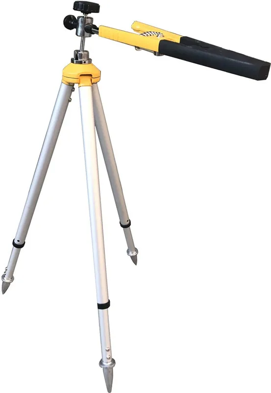 

Alligator Clamp Prism Pole Survey Tripod with Clip Ball-And-Socket Head for GPS Pole Rod Ranging Pole CPPS