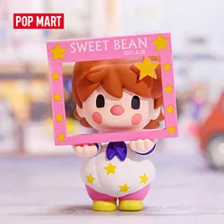 Pudełko z niespodzianką z serii POP MART słodka fasola Akihabara zabawki Kawaii Anime figurka Caixa Caja niespodzianka tajemnicze pudełko lalki prezent dla dziewczynek