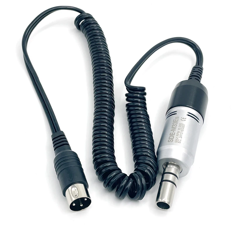 35000 rpm Dental E-Type M33ES Micro Motor Polijsten Handstuk 35 K Handvat Voor Sterke 90 en Marathon Machine Tandheelkunde Tool
