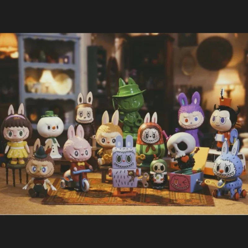 

POP MART Labubu The Monsters Toys Series Mystery Box Guess Bag Toys Кукла Симпатичная аниме-фигурка Настольные украшения Коллекция подарок