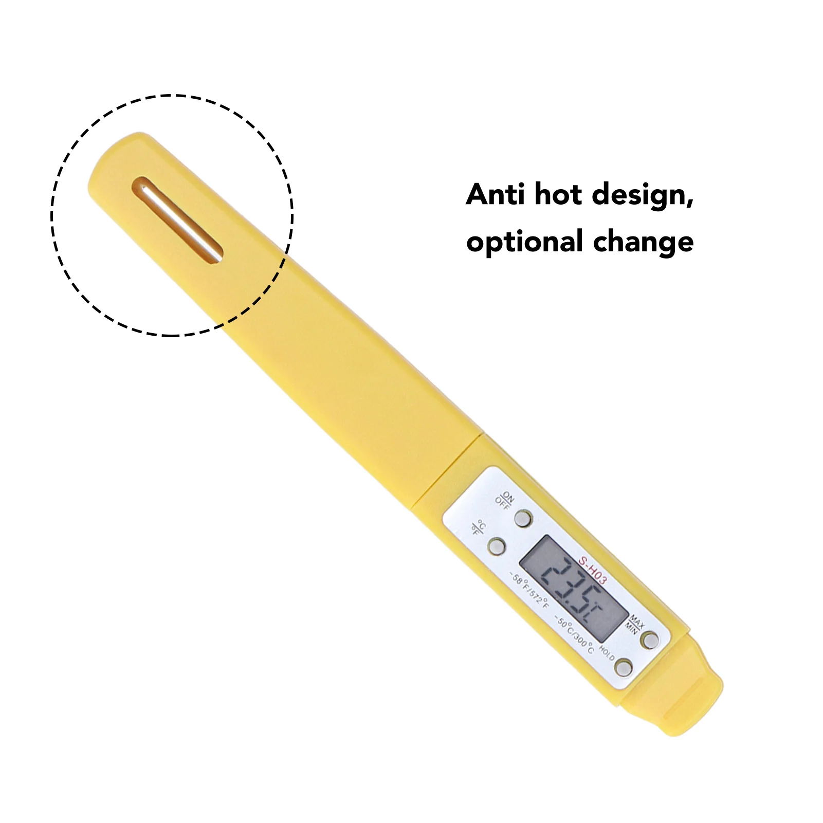 Digital Food Thermometer Automatic Calibration Pen  High Accuracy Electronic Pocket Thermometer Electronic Food Thermometer