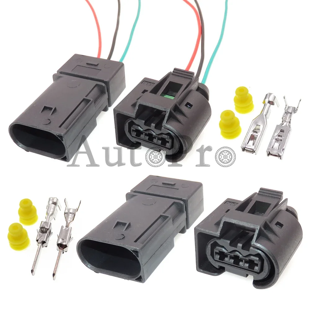 

Комплект из 3-контактных разъемов 22140492050, 09441311, 50290970, 1-968433-2, 1-968408-2 для автомобильных проводов, герметичные, для Mercedes-Benz и BMW