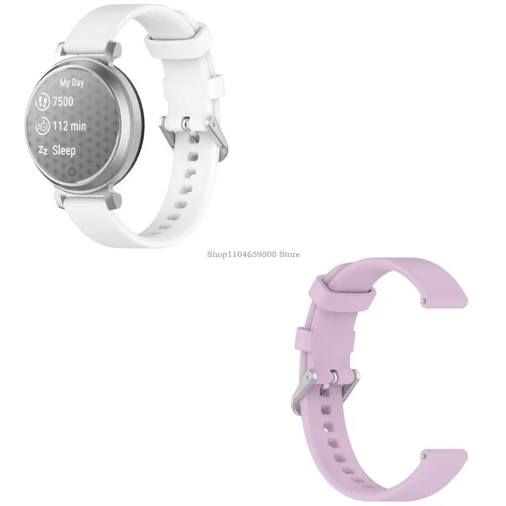 

Replacement Flexible Band Watch Band for 2 Watch Bracelet Sweatproof Wristband Quick Release Belt Wear Resistance