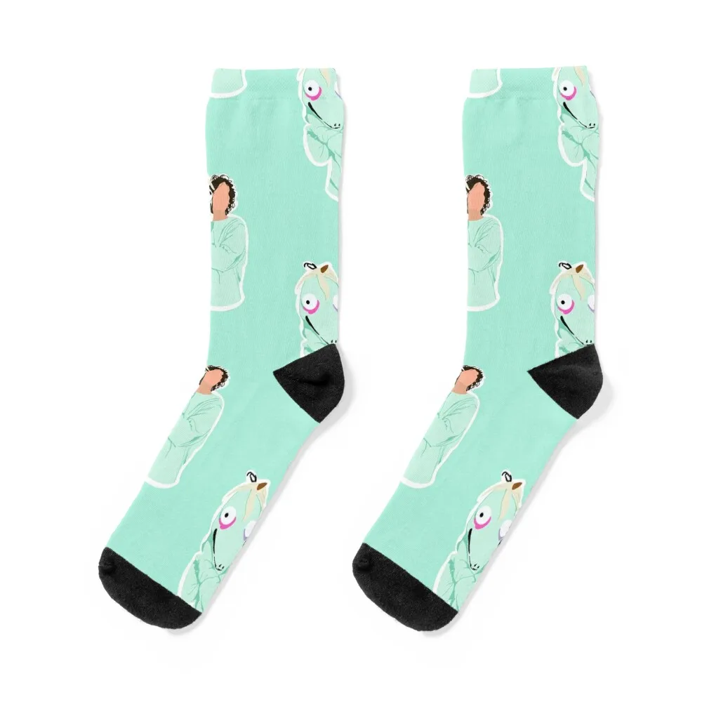 

MGG Rumple Buttercup Socks sheer luxury cotton Socks Woman Men's