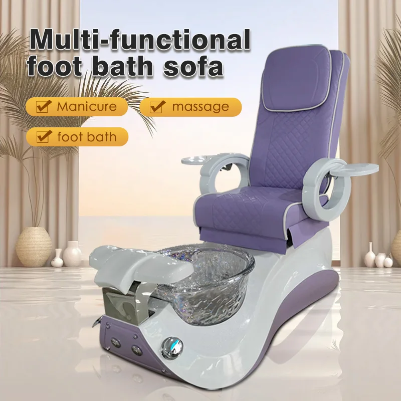 

Multifunctional Electric Foot Massage Pedicure Chair with Customizable Color Pedicure Chair with Drainage Pump