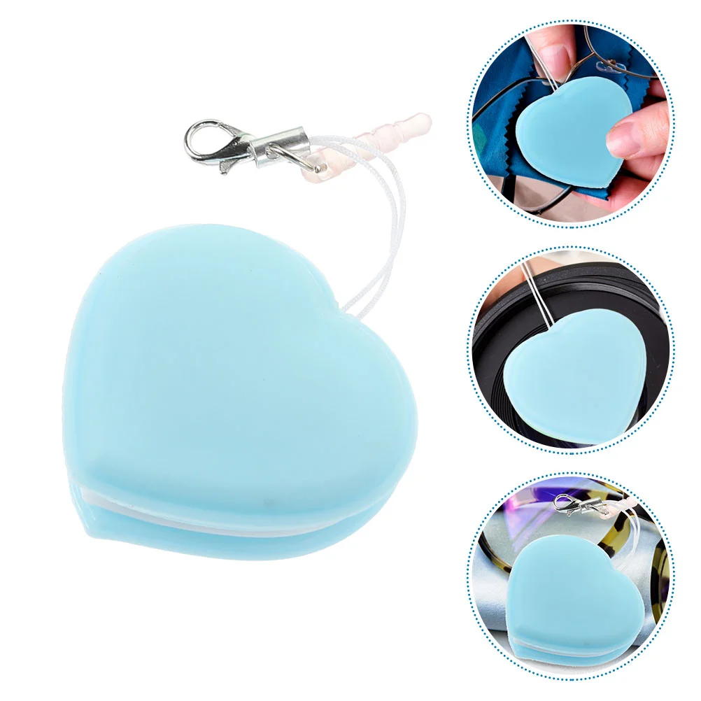 

Touch Screen Cleaner Phone Wiper Wet Wipes Macaron Eyeglasses Scratch Remover Sky-blue Shot