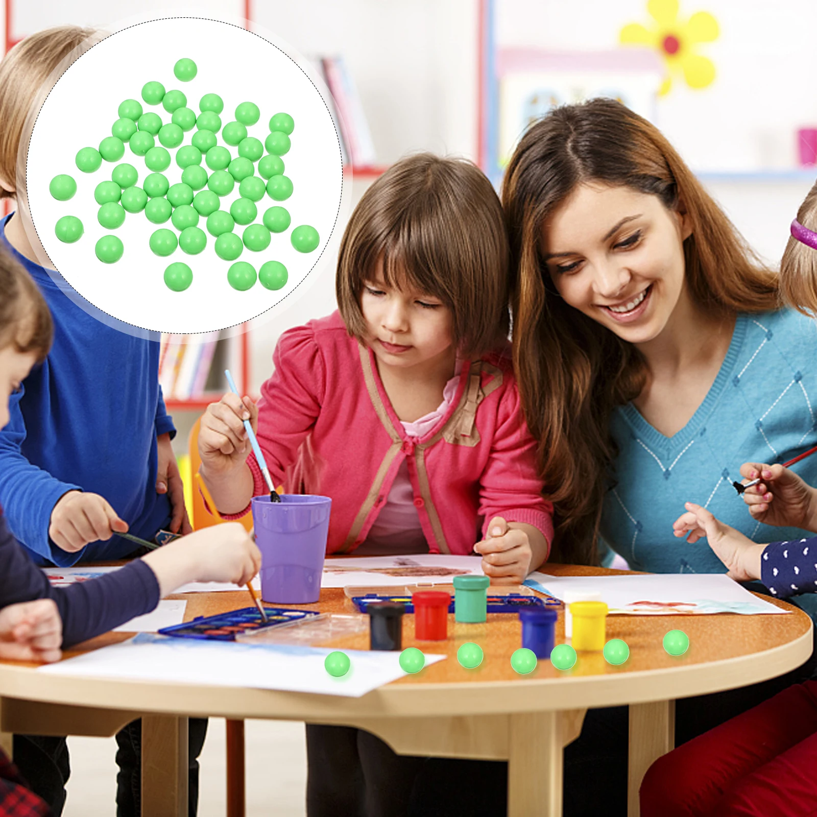 Kolorowe plastikowe piłki, piłki do gry w szansę, pogrubione piłki, piłki edukacyjne, zabawka piłka dla dzieci.