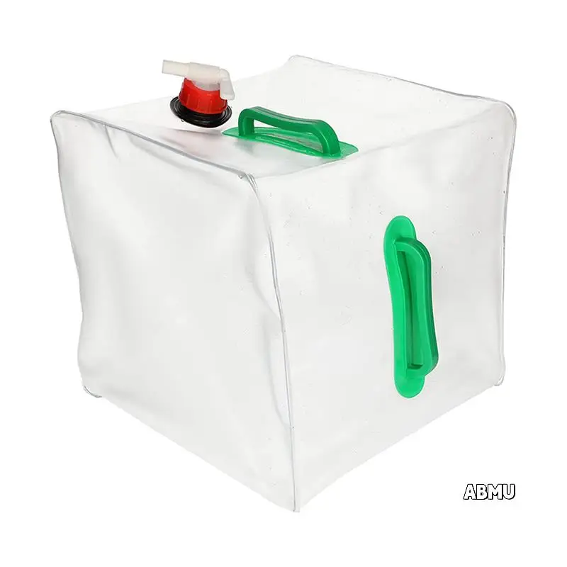

Set Of 8 Foldable Water Canisters With Handle And Pouring Tap 20 L