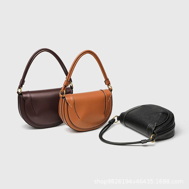 

Saddle bag collection line jewelry handbag fashion shoulder crossbody flip hard shell bag