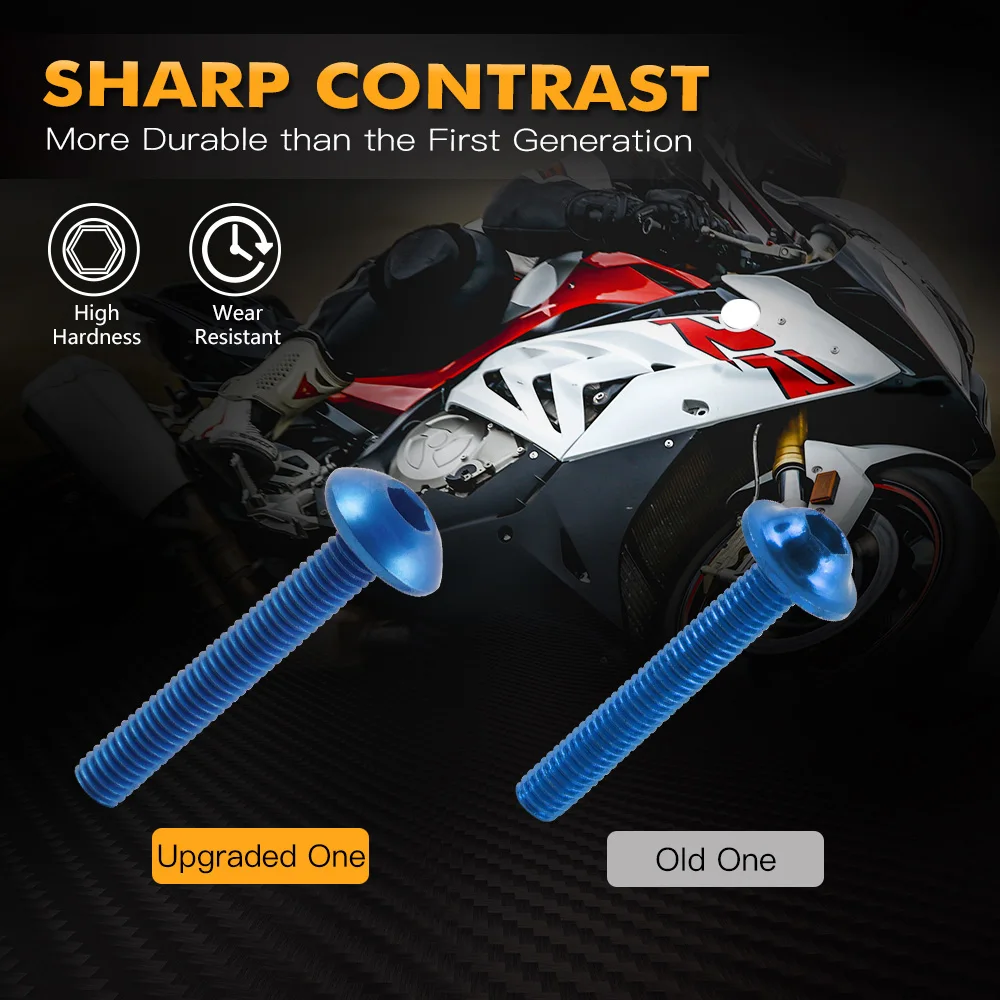 155 قطعة دراجة نارية هدية البراغي مسامير الجوز مجموعة كاملة لياماها تينيري 700 MT07 MT 07 TMAX 500 TMAX 560 FZ6 XMAX MT 09 MT03