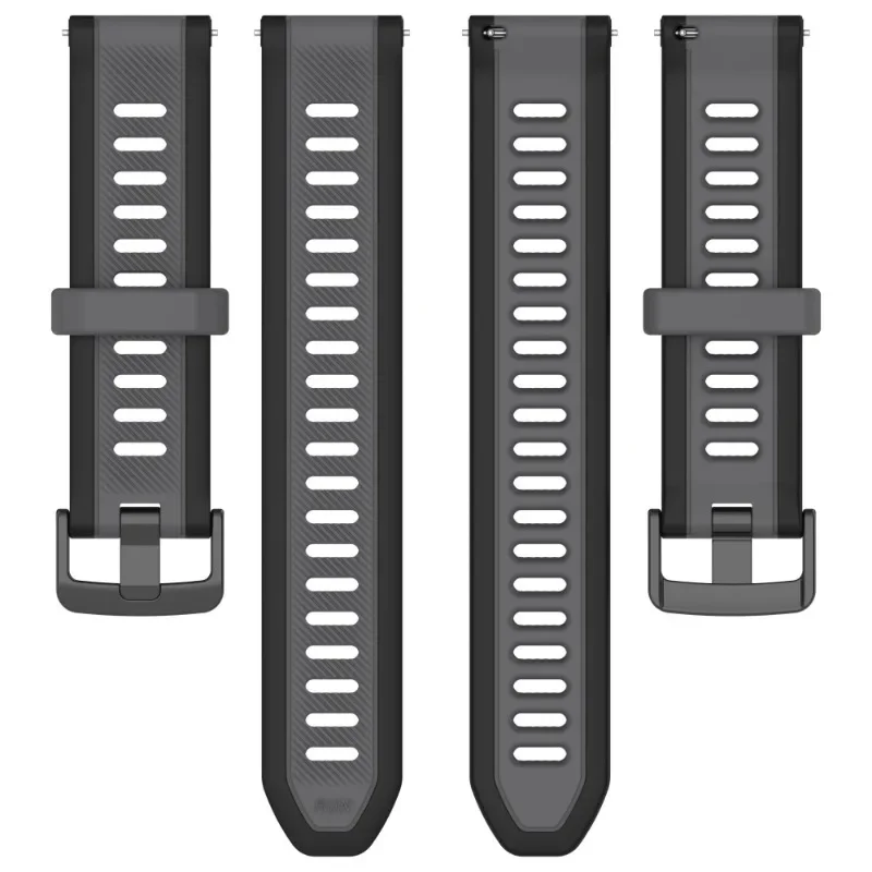 18/20/22 مللي متر سيليكون حزام لهواوي ساعة 5 46 مللي متر سوار الفرقة لهواوي ساعة 5 42 مللي متر/Garmin Forerunner 570 970 265 55 165 965