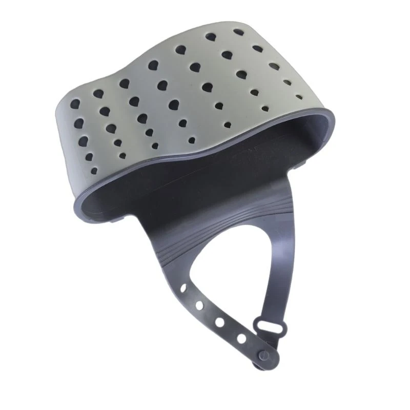 

652F Double Layer Sink Strainer Basket Cleaning Tool Holder Hanging Faucet Sponge Shelf with Drain Holes Kitchen Accessories