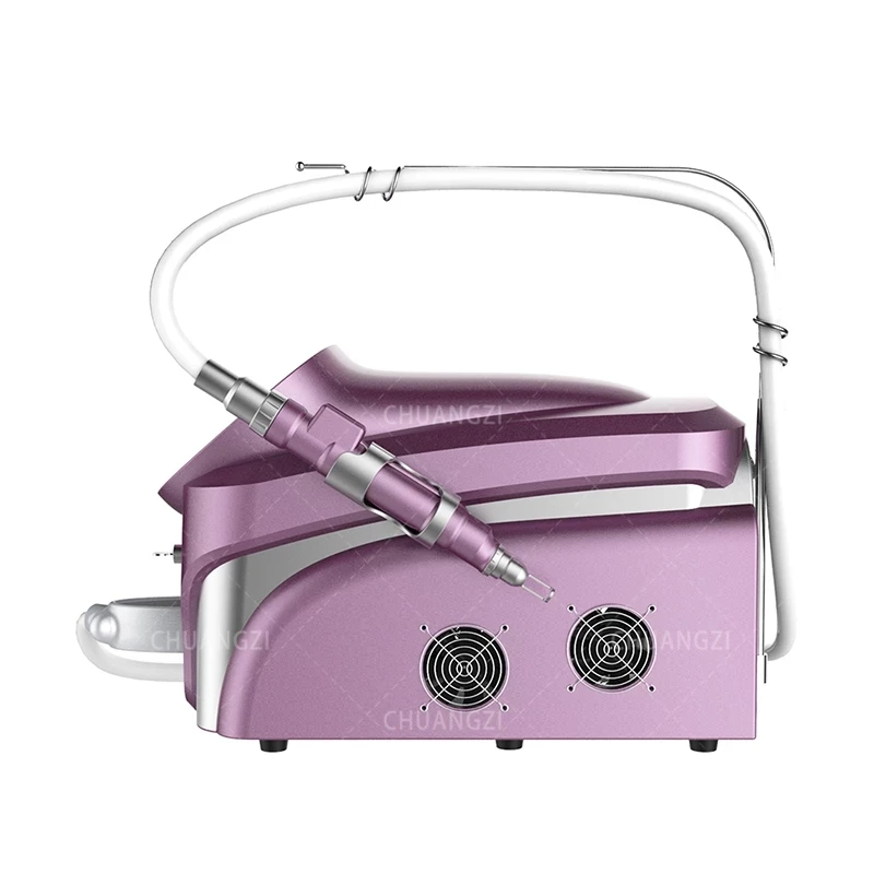 เครื่องลบรอยสักเลเซอร์แบบพกพา755Nm 1320Nm 1064Nm 532Nm ร้านเสริมสวยใหม่