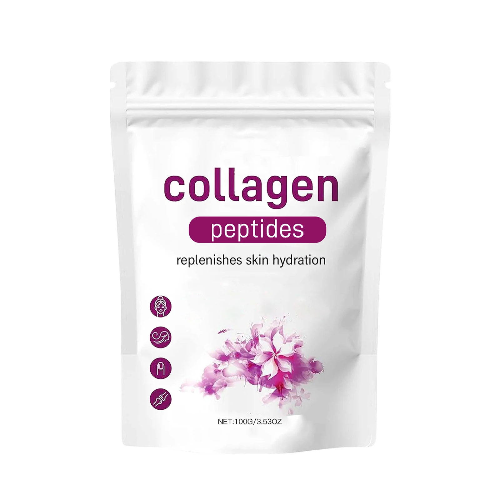 Collagen Peptide Mask Powder Reduce Wrinkle Tighten Skin Enhance Elasticity Moisturize Brightening Firm  Smooth Face Mask Powder