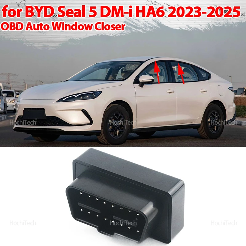 Car OBD Remote Control Power Auto Window Open Closer Glass Rewinder Controller for BYD Seal 5 DM-i HA6 2023 2024 2025
