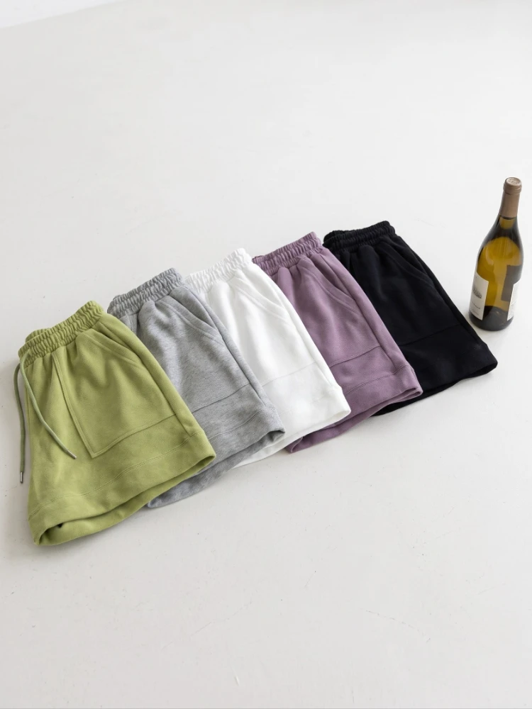 Comfortable Loose Wide-legged Drawstring A Pants 2026 Summer New Slim Waist Slim Fit Casual Home Versatile Women's Sports Shorts