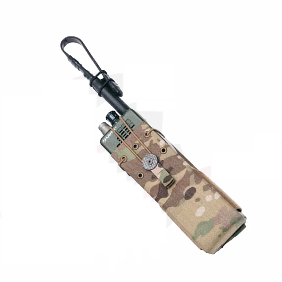 Imagem -05 - Outdoor Tactical Molle Vest Walkie Talkie Bolsa de Rádio Bolsa de Bolso Molle Fcpc v5