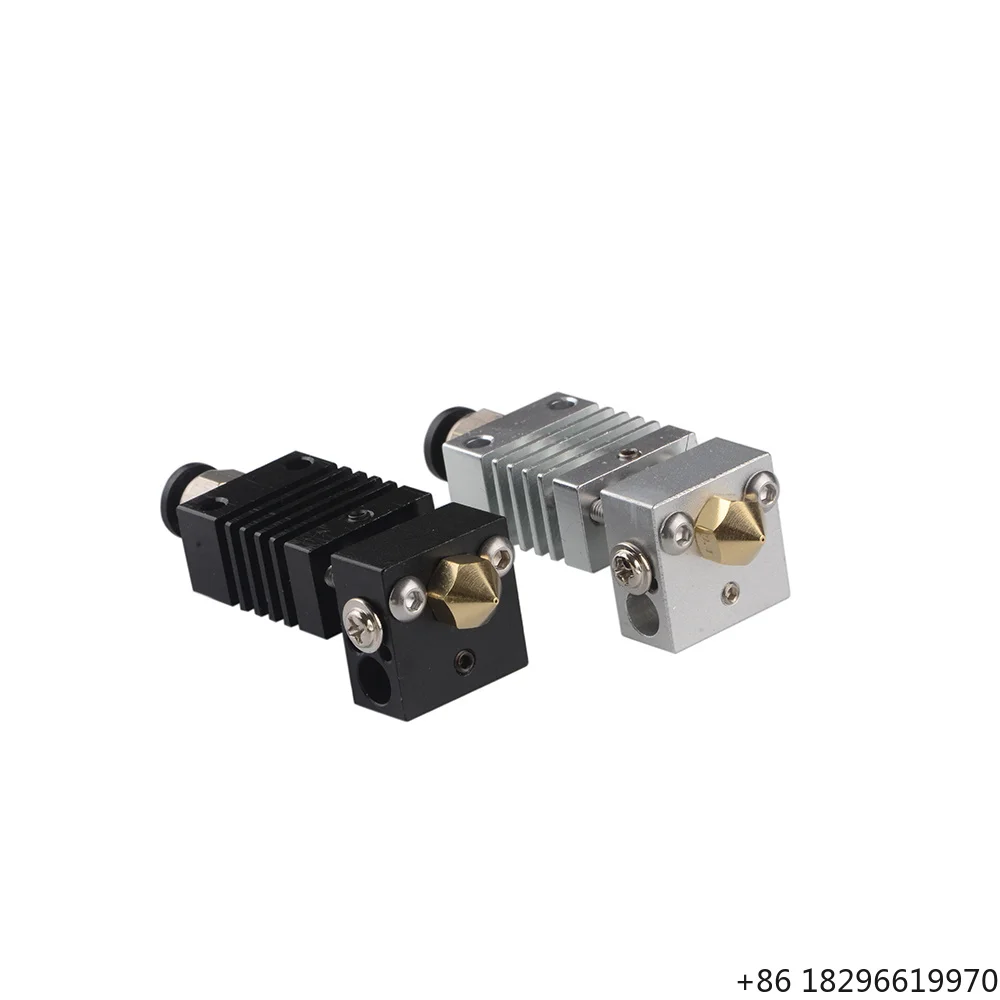 3D Printer Accessories CR10 Remote Nozzle Heating Head Print Head Extruder Extrusion Head Heating Block Nozzle Integrated