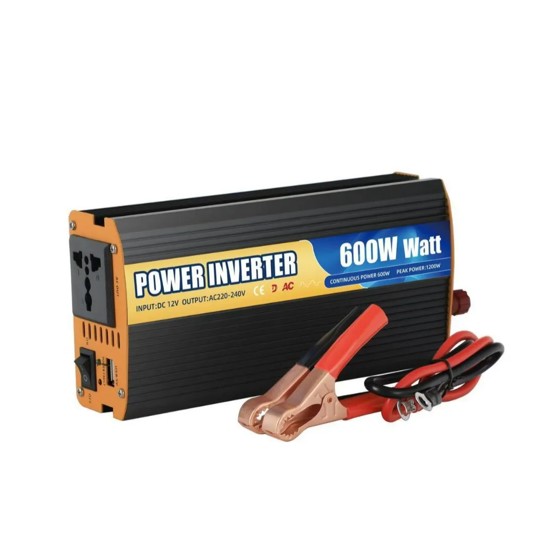 Car Inverter 600W Power Conversion Modified Wave Single DC/AC Output 48V Input Voltage 8000W Peak Power LCD